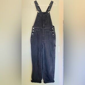 J. Crew Slouchy Boyfriend Overall Black Size S